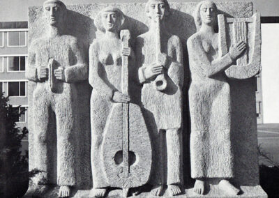 Einweihungsfeier Ziegelstraße 1964